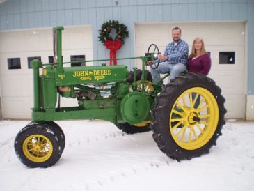 Restored Unstyled John Deere A Tractor Image